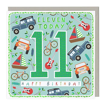 Card 11 Today Adventurers Birthday
